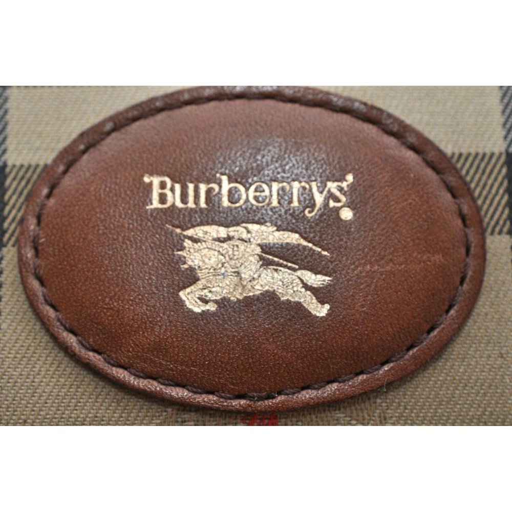 Auth Burberry Nova Check Hand Bag #27738B19 - Picture 7 of 12
